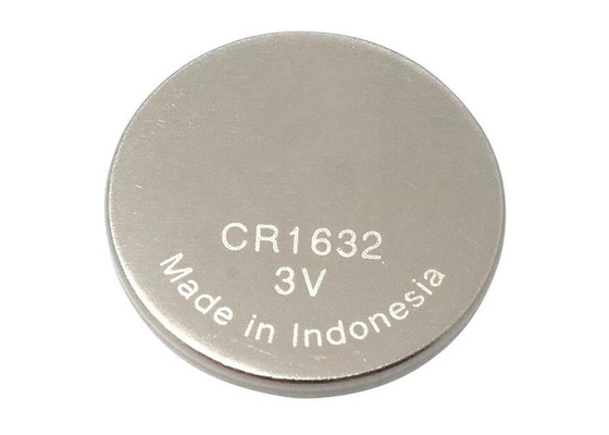 140mAh CR1632 16.0mm Lithium Mangan Dioksida, Baterai 3V Tidak Dapat Diisi Ulang
