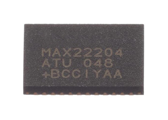 Chip Sirkuit Terpadu MAX22204ATU+ Driver Motor Stepper 38-WFQFN Half Bridge