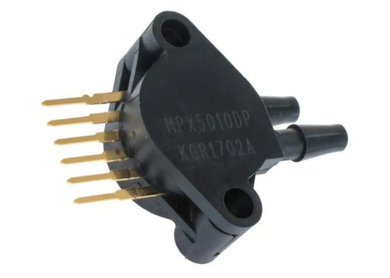 Sensor Tekanan Silicon MPX5010DP Terintegrasi 1.45PSI 10kPa Diferensial