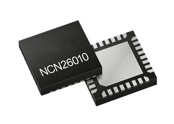 Paket 32-VFQFN NCN26010XMNTXG 10 Mb/s IC Pengontrol Ethernet Industri