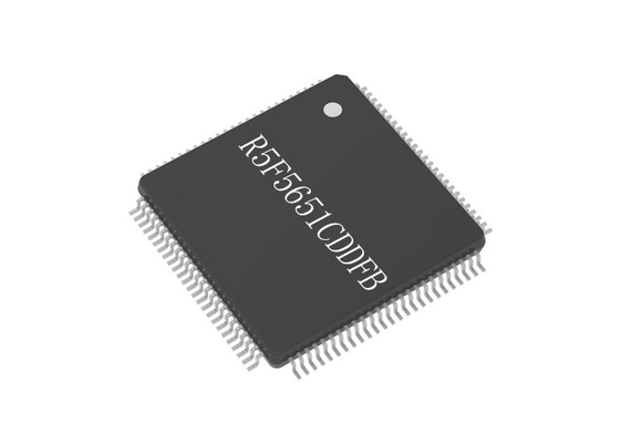 120MHz Mikrokontroler MCU R5F5651CDDFB 32Bit Chip Mikrokontroler Inti Tunggal