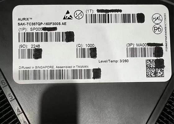 SAK-TC387QP-160F300S AE Chip Sirkuit Terpadu 32 Bit AURIX Tri Core IC Mikrokontroler