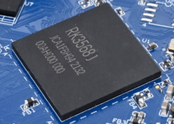 Integrated Circuit Chip RK3568J Prosesor Aplikasi Quad-Core Berkinerja Tinggi