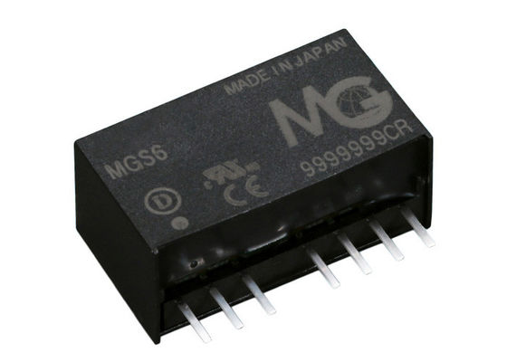 Papan Mount DC DC Converters MGS60505 7-SIP Modul Melalui Modul Terisolasi