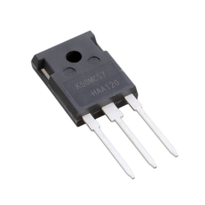 Chip Sirkuit Terpadu IKW50N120CS7XKSA1 Hard-Switching 1200V 50A TRENCHSTOP™ IGBT7 S7 Transistor Diskret