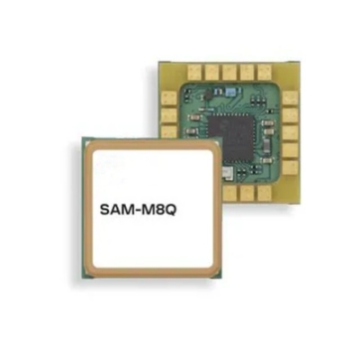 Modul Komunikasi Wireless SAM-M8Q-0 Modul Antenna GNSS 400kbps Modul 20-SMD