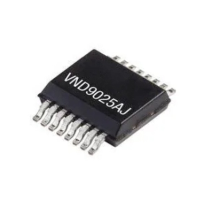 Chip sirkuit terintegrasi VND9025AJTR 4V hingga 28V 35A Double Channel High Side Driver