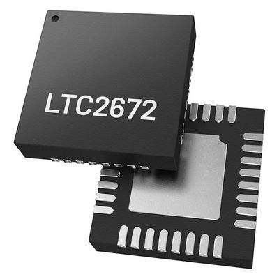 Chip Sirkuit Terpadu LTC2672EUH-16 16 Bit Digital ke Analog Konverter 32-QFN