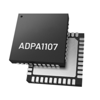 Chip Sirkuit Terintegrasi ADPA1107ACPZN 4.8 GHz hingga 6.0 GHz GaN Amplifier Daya 45.0dBm