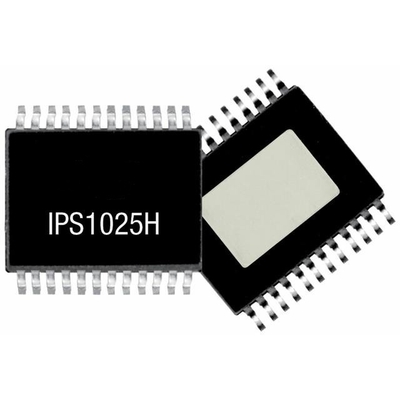 Chip sirkuit terintegrasi IPS1025HFTR 8.65V hingga 60V Pengemudi beban sisi tinggi IC 12mOhm