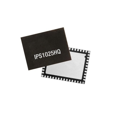 Chip sirkuit terintegrasi IPS1025HFQ Efisiensi tinggi Pengemudi beban sisi tinggi QFN48