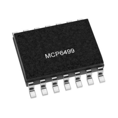 Chip sirkuit terintegrasi MCP6499T-E/SL 4 Circuit General Purpose Amplifier 14-SOIC