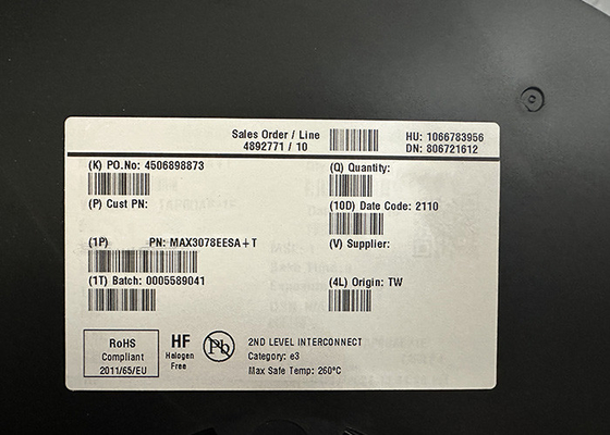 Chip Sirkuit Terpadu MAX3078EESA 100mV Hot-Swap Transceiver 8-SOIC