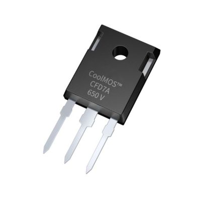 Chip sirkuit terintegrasi IPW65R230CFD7A Transistor MOSFET CoolMOS Tegangan Tinggi