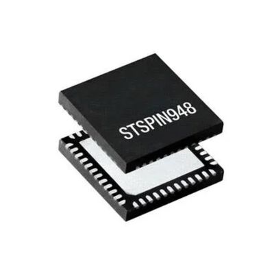 Chip sirkuit terpadu STSPIN948TR Power MOSFET Bipolar Motor Driver 48-VFQFPN