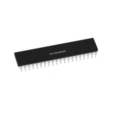 Microcontroller MCU PIC18F46Q24-E/P 512byte EEPROM MCU tertanam PDIP40 8-bit MCU