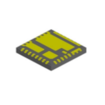 Chip sirkuit terintegrasi NCV3025833MTW Smart Power Stage Module dengan peringatan termal terintegrasi
