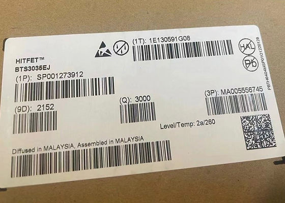 Chip sirkuit terintegrasi BTS3035EJ N-Channel 5A Smart Low-Side Power Switch IC