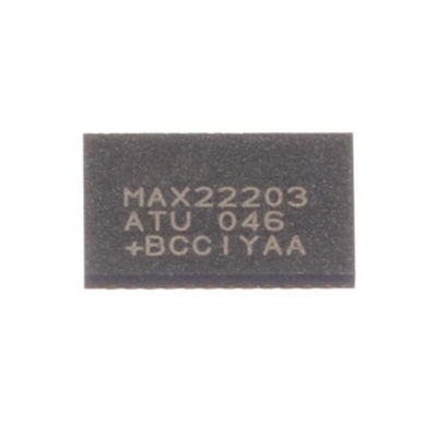 Chip sirkuit terintegrasi MAX22203ATU 3.8A Pengemudi Motor Stepper Berkuah Ganda TQFN-38