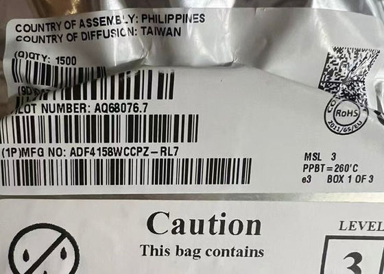 Integrated Circuit Chip ADF4158WCCPZ 6.1GHz Fraksi-N Frekuensi Synthesizer LFCSP-24