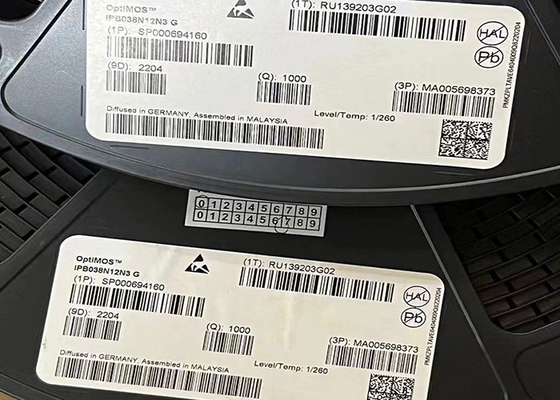 Chip Sirkuit Terpadu IPB038N12N3G 120V Transistor MOSFET Daya Saluran N