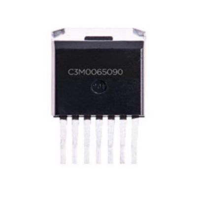 Chip Sirkuit Terpadu C3M0065090J 900V 30A Transistor MOSFET Karbida Silikon
