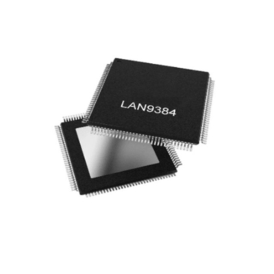 IC Ethernet LAN9384T-V/6XXVAO 100BASE-T1 Gigabit Ethernet Switch IC