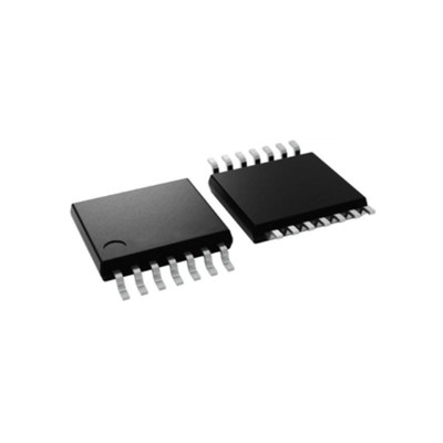 Chip sirkuit terintegrasi OPA4206APWR Amplifier operasi empat saluran berisik rendah