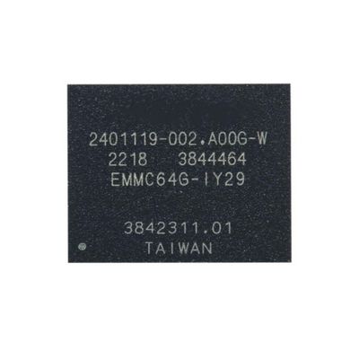 Memori IC Chip EMMC64G-IY29-5B102 Kecepatan Tinggi 64GB eMMC 5.1 Memori IC FBGA-153