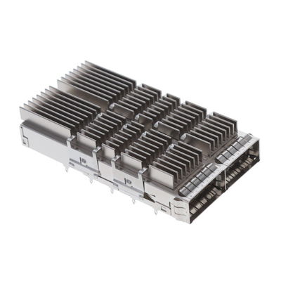 UE36-B26200-06A3A Konektor Kecepatan Tinggi Single Port QSFP DD Konektor