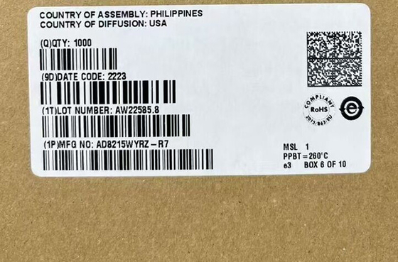 Chip sirkuit terintegrasi AD8215WYRZ High Voltage Current Shunt Monitor