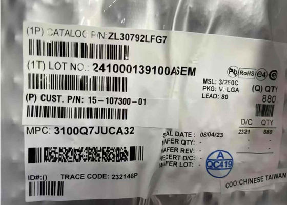 ZL30792LF Ethernet IC IEEE 1588 Dan Synchronous Ethernet Packet Clock Network Synchronizer