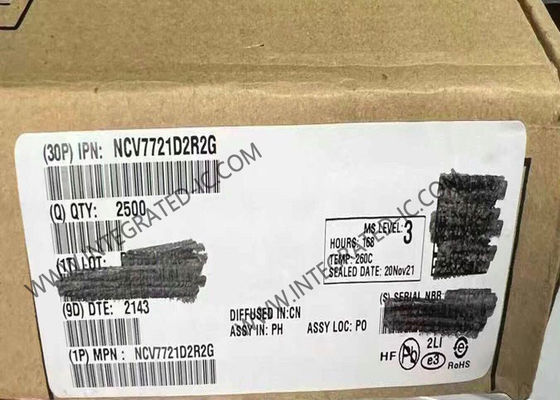 Chip sirkuit terintegrasi NCV7721D2R2G 2 Output Half Bridge Gate Drivers SOIC14