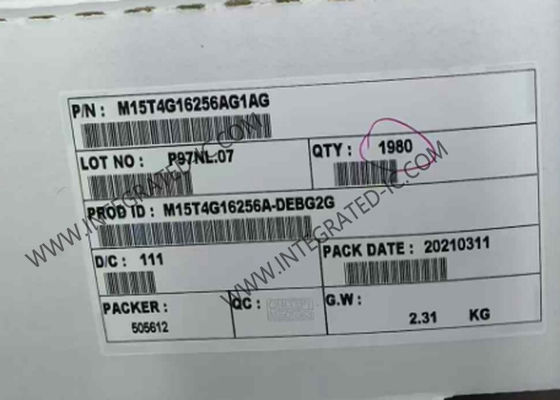 M15T4G16256A DEBG2G Memory IC Chip 933MHz DDR3 SDRAM Memory Chip BGA-96