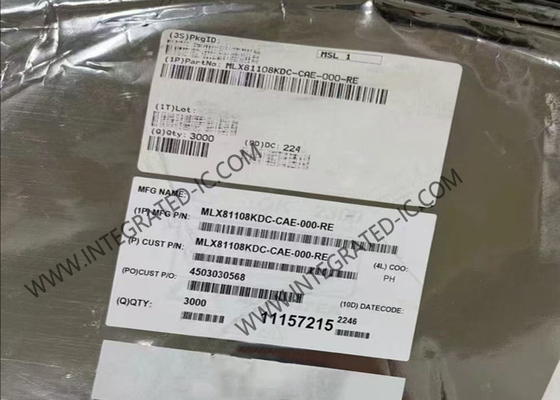 MLX81108KDC-CAE-000-RE Integrated Circuit Chip Single Channel LIN RGB Slave Ambient Light Controller