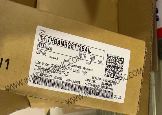 THGAMRG8T13BAIL Memory IC Chip 256Gbit NAND Memory IC FBGA-153 eMMC Flash Drive