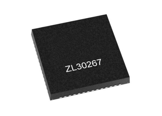 ZL30267LDG1 Integrated Circuit Chip 10-Output Low-Jitter Clock Generator QFN-56