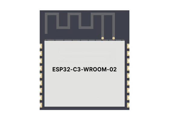 ESP32-C3-WROOM-02-N4 Modul Komunikasi Wireless 2.4GHz Wi-Fi + BT 5 Modul Antenna PCB