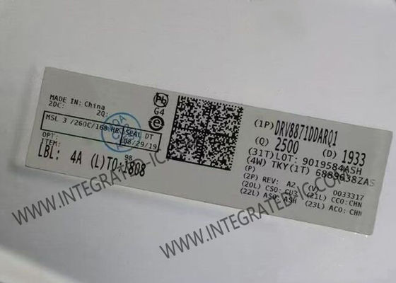 Integrated Circuit Chip DRV8871DDARQ1 50V 3.6A H-bridge Motor Driver