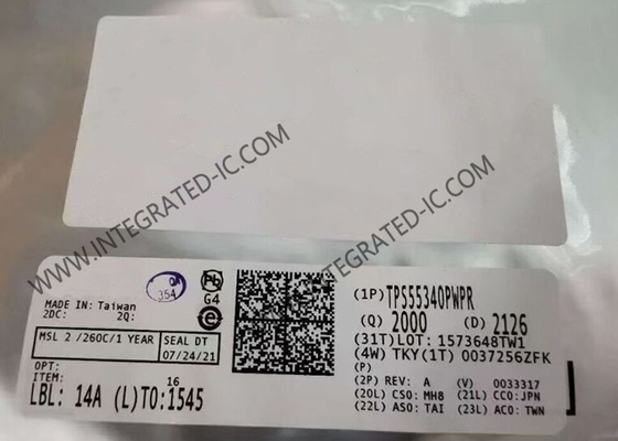 Power Management IC TPS55340PWPR 2.9V DC DC Switching Regulator 14-HTSSOP