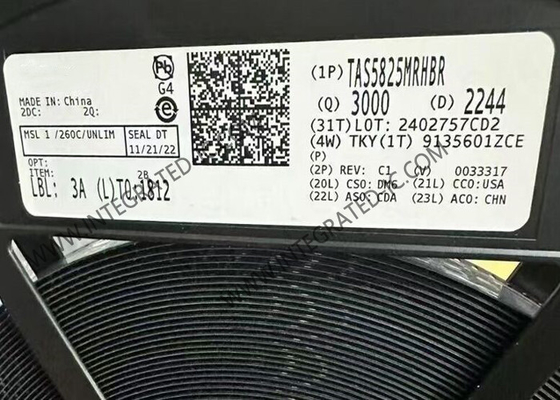 TAS5825MRHBR Integrated Circuit Chip 38W Stereo Kelas-D Smart Audio Amplifier VQFN-32