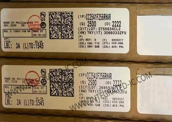 CC2541F256RHAR BT IC 2.4GHz BT Energi rendah Dan MCU nirkabel eksklusif VQFN-40