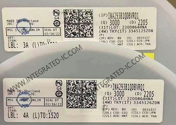 INA293B1QDBVRQ1 CHIP Sirkuit Terpadu 1.3MHz Ultra-Presisi Sense Sense Amplifier