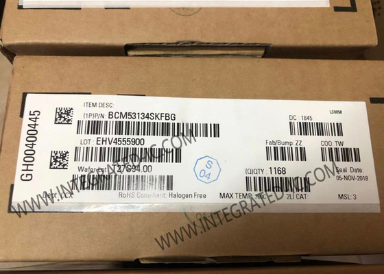 BCM53134SKFBG ETHERNET IC Sakelar Ethernet Gigabit Daya Rendah Six-Port