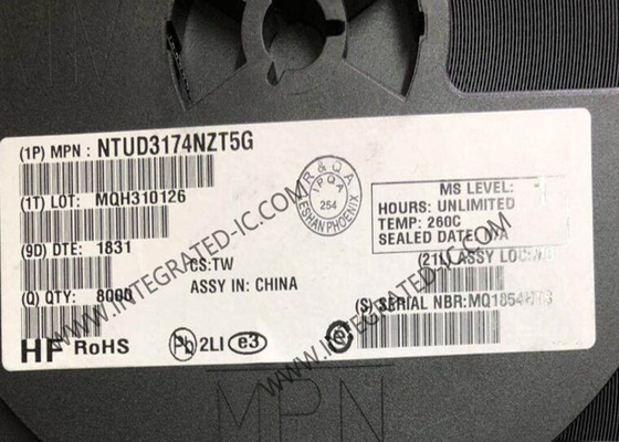 NTUD3174NZT5G Integrated Circuit Chip 20V 280mA Dual N-Channel MOSFET Transistor