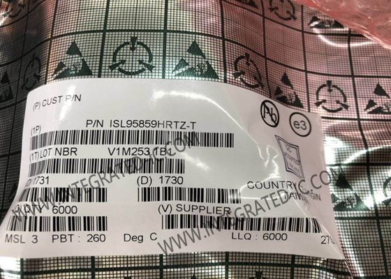 ISL95859HRTZ Pengendali switching multi-fase chip terintegrasi