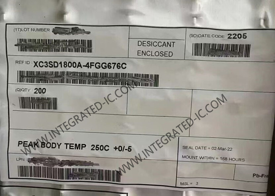 XC3SD1800A-4FGG676C Field Programmable Gate Array FBGA-676 Spartan®-3A DSP FPGA IC