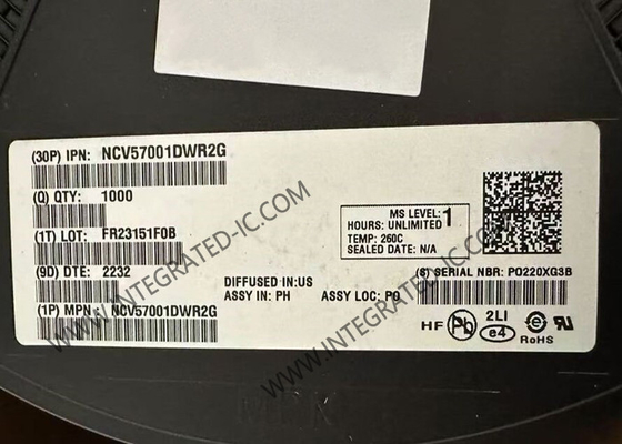 Chip sirkuit terintegrasi NCV57001DWR2G 1200Vrms 1 Channel Gate Driver 16-SOIC