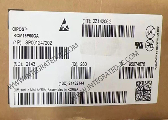 Modul IGBT Otomotif IKCM15F60GA 600V Modul Pengemudi Daya 3 Fase 2000Vrms