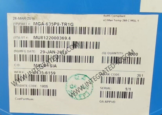 Modul Komunikasi Wireless MGA-635P8-TR1G Amplifier Kebisingan Rendah Ultra Low Linearitas Tinggi Kebisingan Rendah